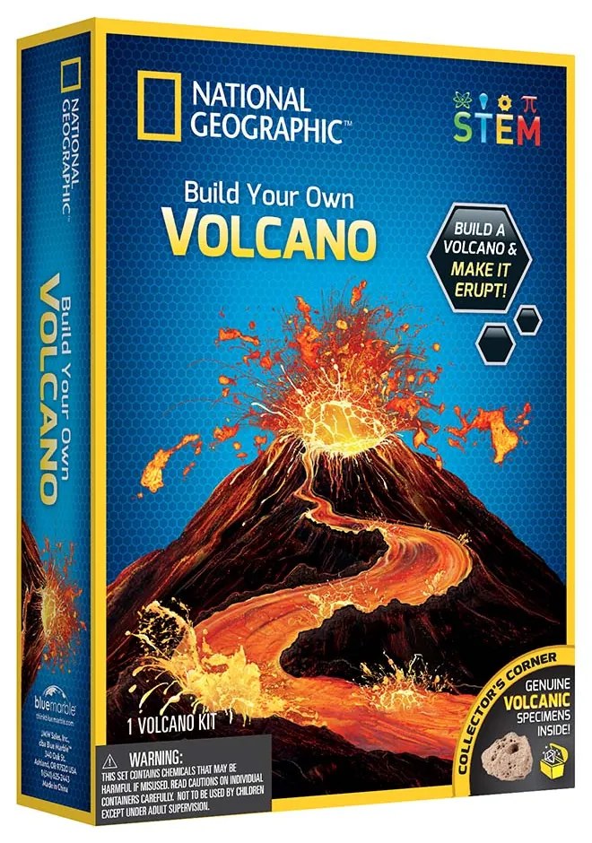 KIT CREATIV CONSTRUIESTE UN VULCAN - NATIONAL GEOGRAPHIC (NG29738)