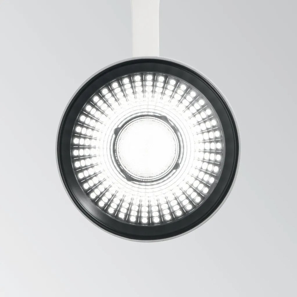 Spot LED directionabil pentru sina Link FOX 15W on-off 4000K WH