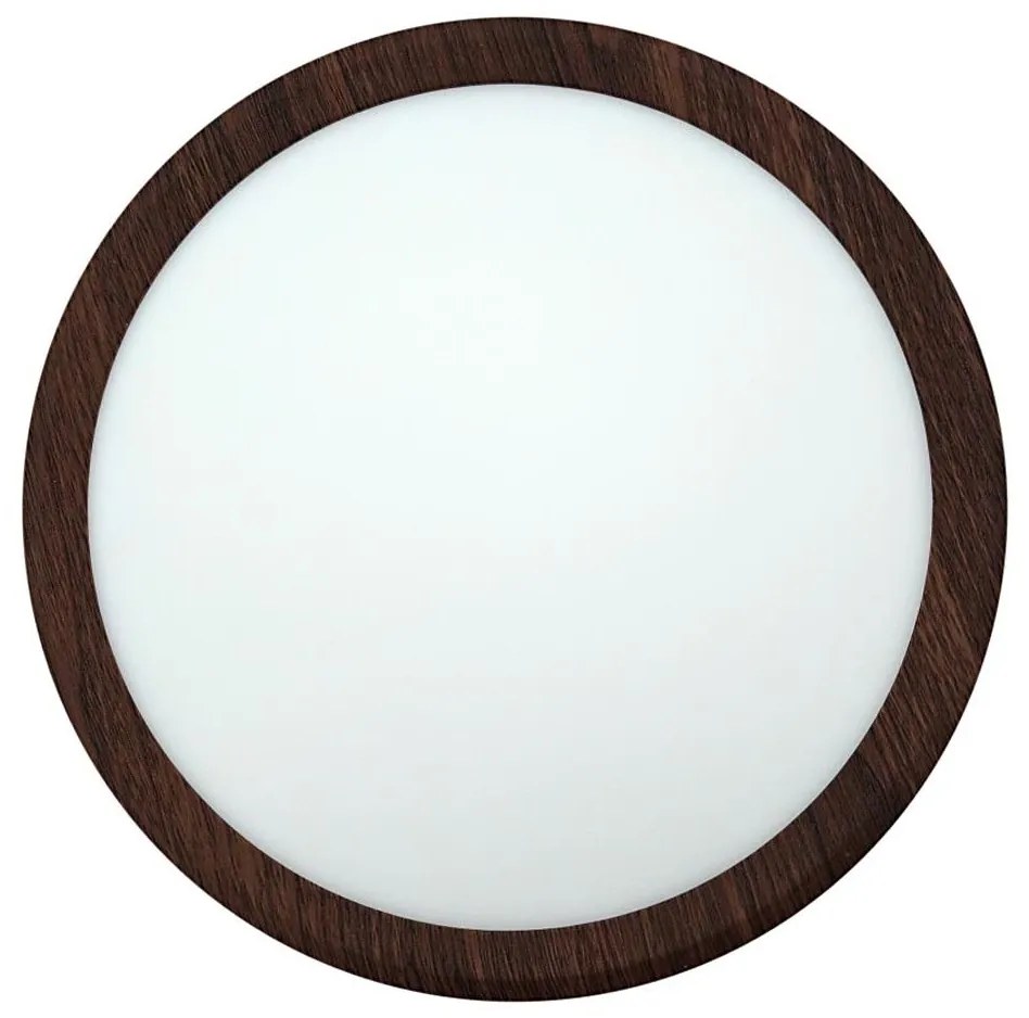 Plafonieră LED 18W, 230V, 3000/4000/6500K, Ø23 cm, maro