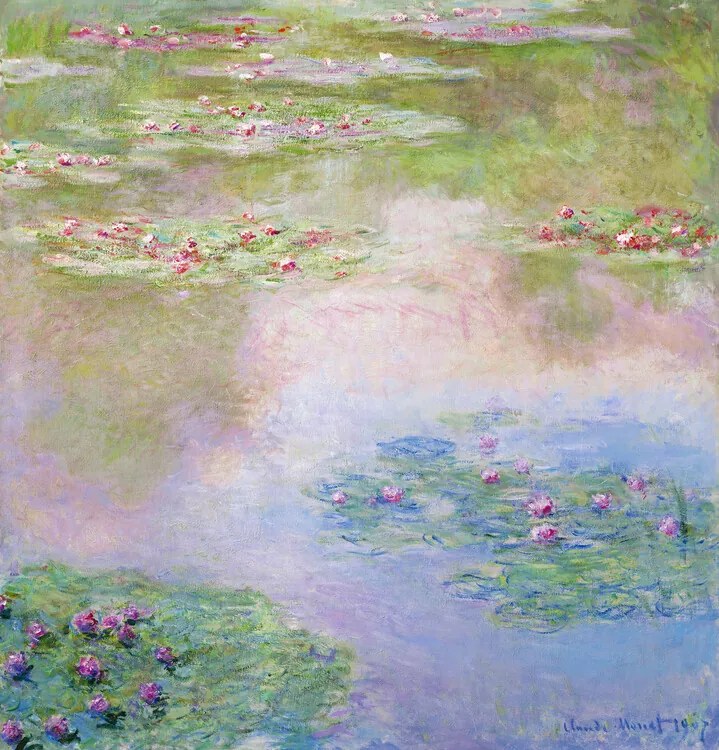 Reproducere Nymphéas (1907), Claude Monet