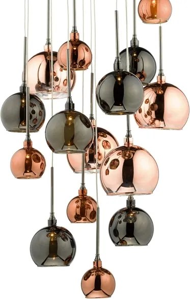 Där Lighting AUR1564 - Lustru suspendat pe cablu AURELIA 15xG4/10W/230V