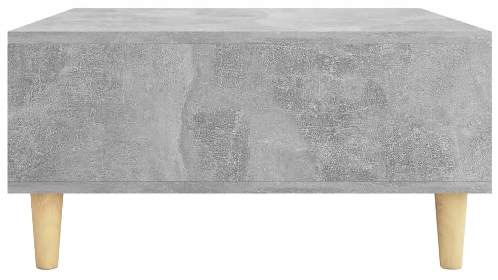 Masuta de cafea, gri beton, 60x60x30 cm, PAL 1, Gri beton