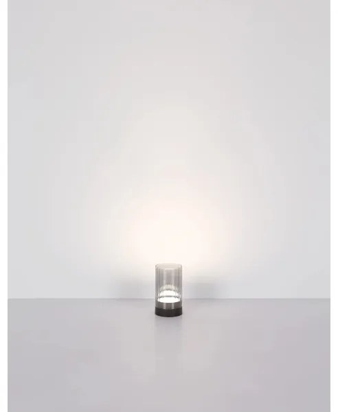 Lampă LED de masă de exterior Globo 21012S PIXY LED/2W/3,7V 2700/4000/6500K IP44 gri