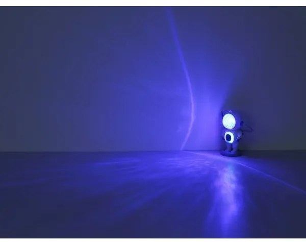 Lampă LED RGB de masă Globo 28084 COSMO LED/6W/5V alb astronaut