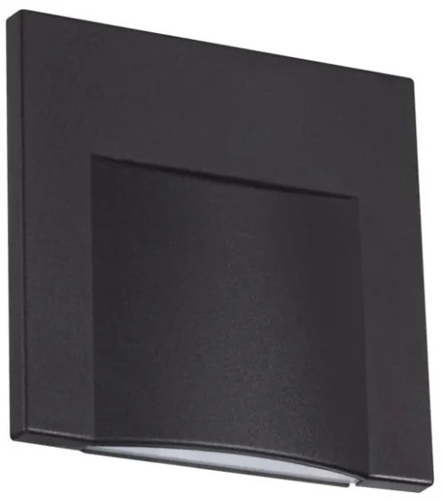 Kanlux 33332 - Aplică LED pentru scări ERINUS LED/0,8W/12V 3000K negru