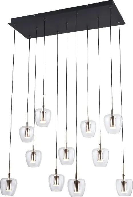 Lustra cu 11 pendule LED NELSON