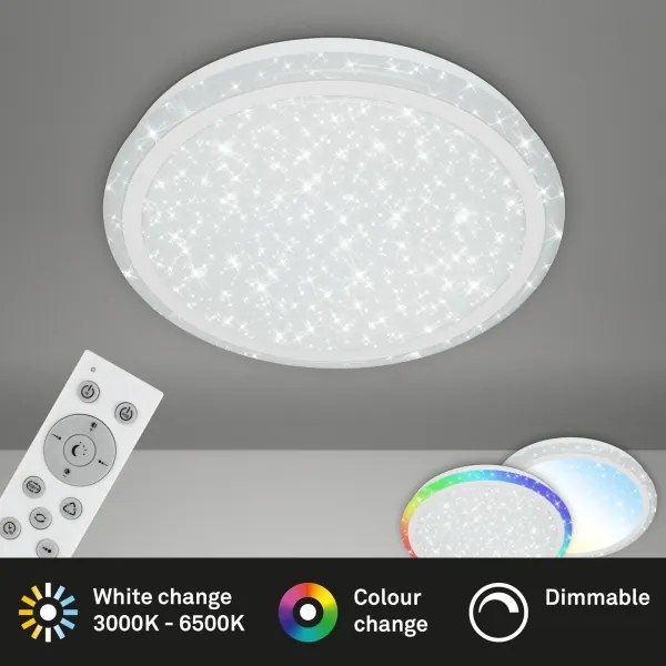 Plafonieră RGBW dimabilă STARRY SKY LED/24W/230V Brilo + telecomandă