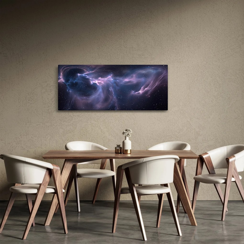 Tablou - Nebuloasa spațială (120x50 cm)