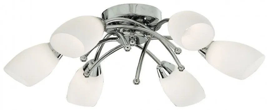 Lustra clasica aplicata Opera 6L crom 8186-6CC SRT