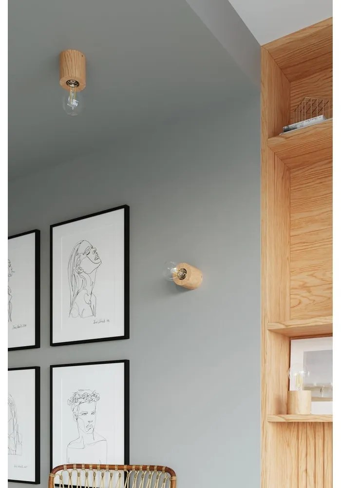 Veioză din lemn Sollux Elia