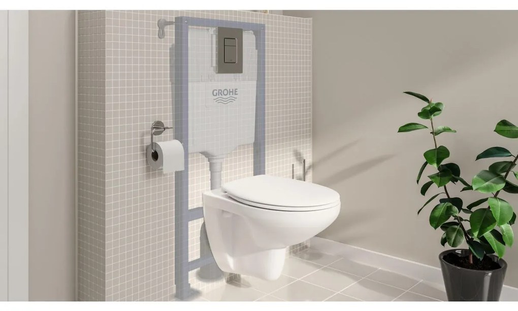 Grohe Solido cadru incastrat cu buton si sigiliu pentru vas wc suspendat 39930000