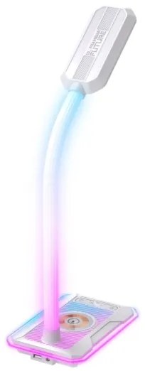 Lampă LED RGBW dimabilă de masă cu încărcare Qi Immax 08988L 30W/230V alb