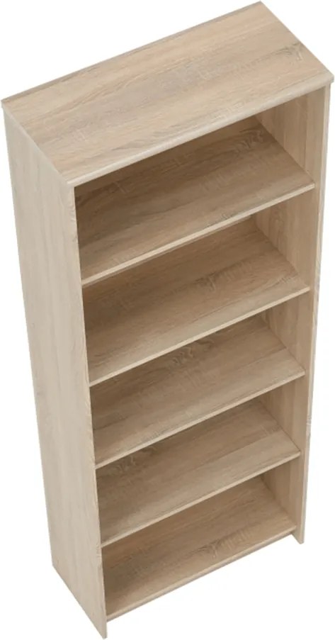 Dulap biblioraft, stejar sonoma, JOHAN 2 NEW 04