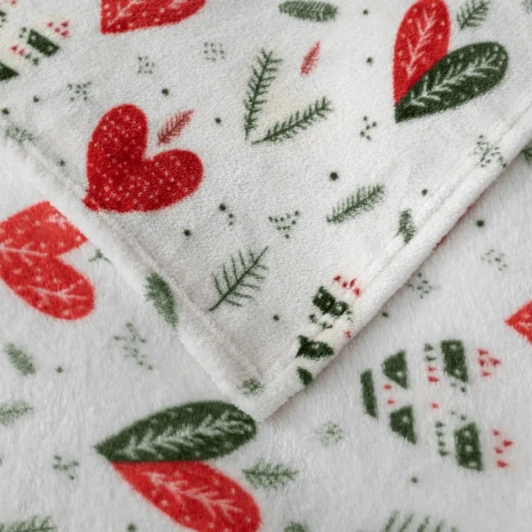 Patura Cocolino WINTER HEARTS, colorata Dimensiune: 200 x 220 cm