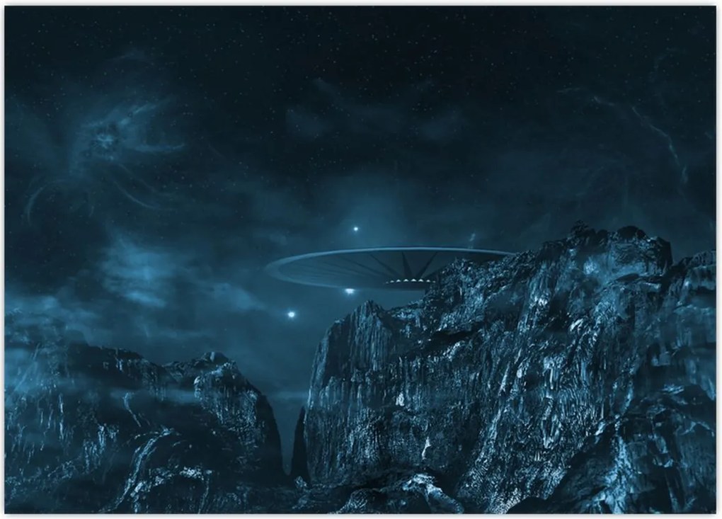 Tablou - Misiune extraterestră (70x50 cm)