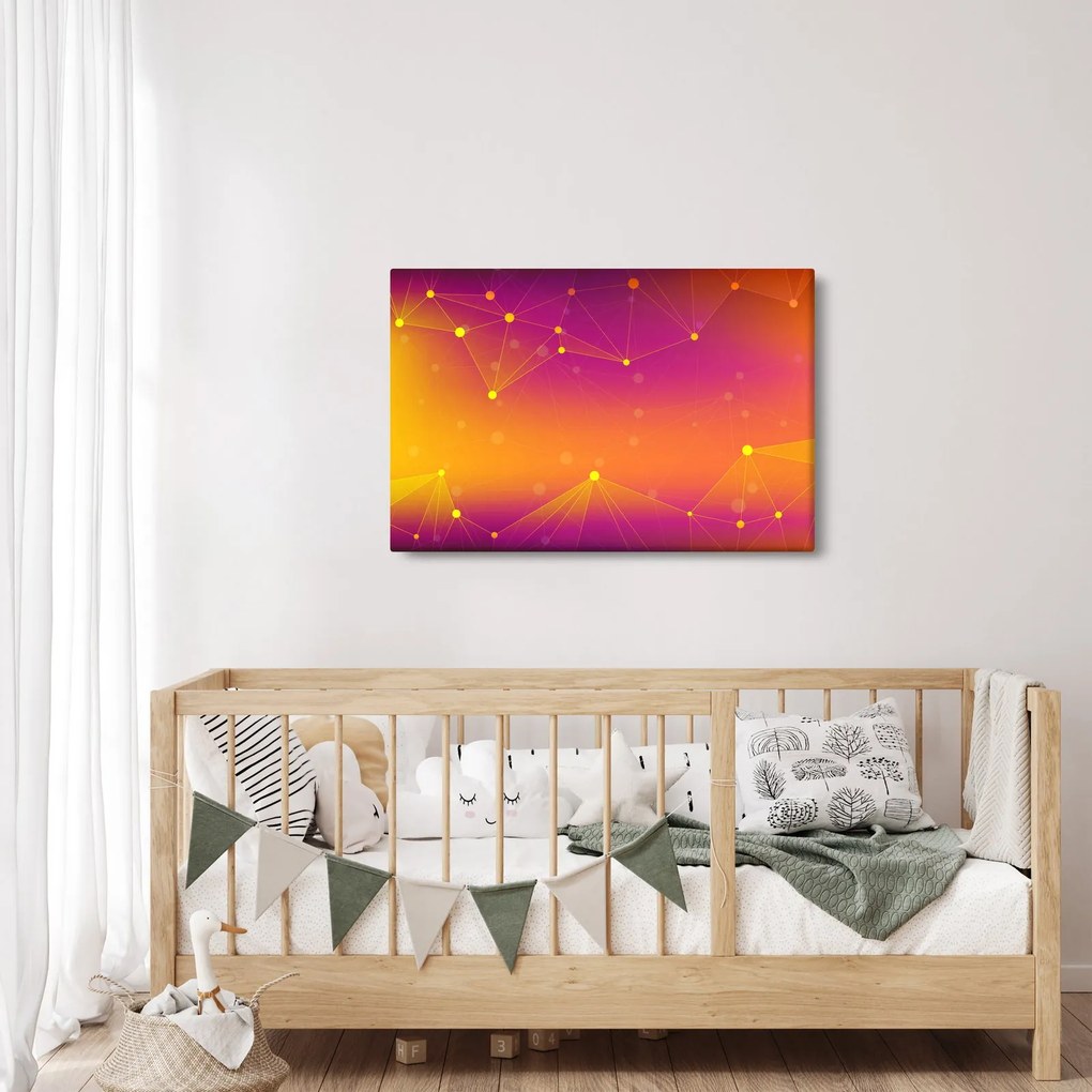 Tabloul modern colorat (90x60 cm)