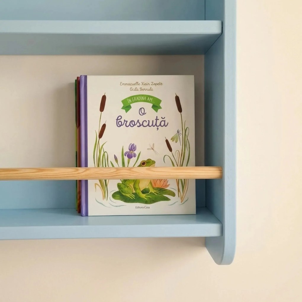 Bibliotecă pentru copii, MININEST Albastru