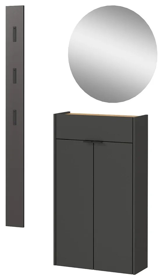 Set pentru hol gri antracit/natural Ameca – Germania