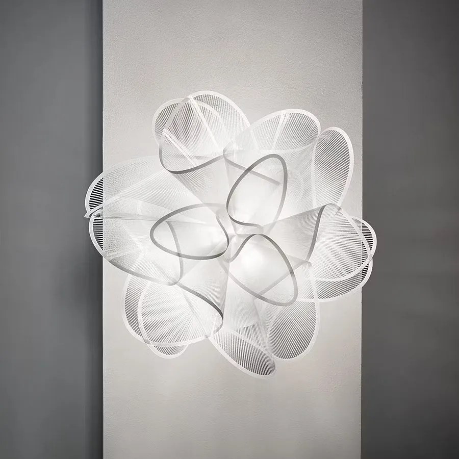 Aplica de perete sau tavan LED realizata manual La Belle Étoile White
