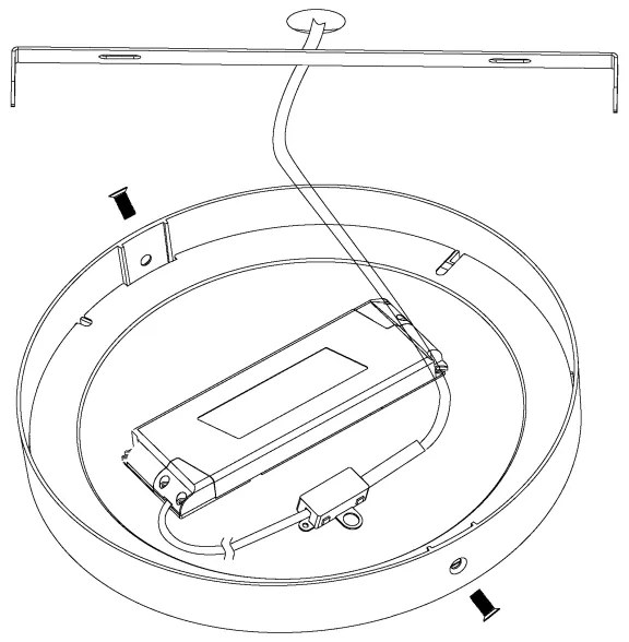 Eglo 98293 - Plafonieră LED dimabilă FUEVA-A, 20W, 230V + telecomandă