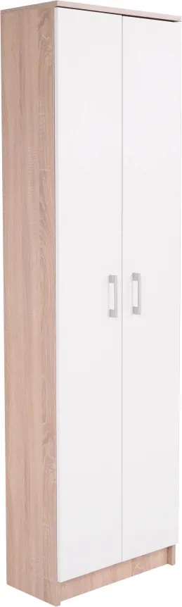 Ansamblu pentru hol, stejar sonoma/alb, ASTER