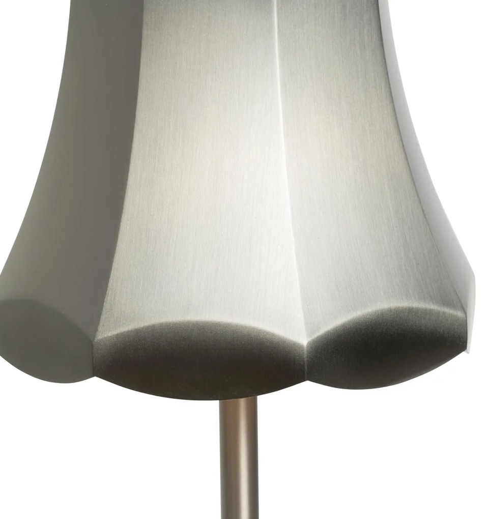 Lampă de masă retro Gunmetal reîncărcabilă IP44 - Granny