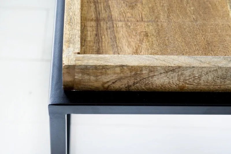 Set de 2 masute design industrial Serviteur