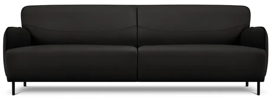 Canapea din piele Windsor &amp; Co Sofas Neso, 235 x 90 cm, negru
