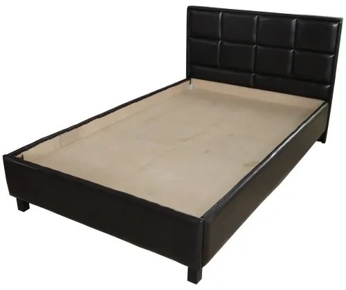 Pat Soft tapitat pentru saltea 120x200, Wenge