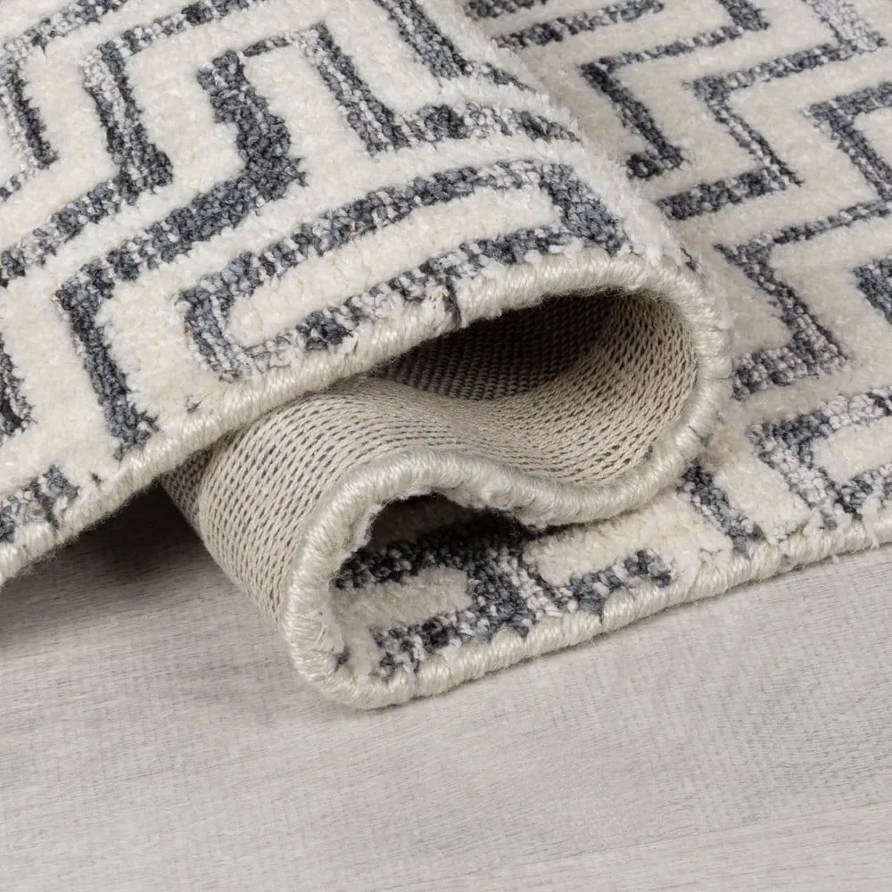 Covor tip traversă gri 80x300 cm Rhett – Flair Rugs