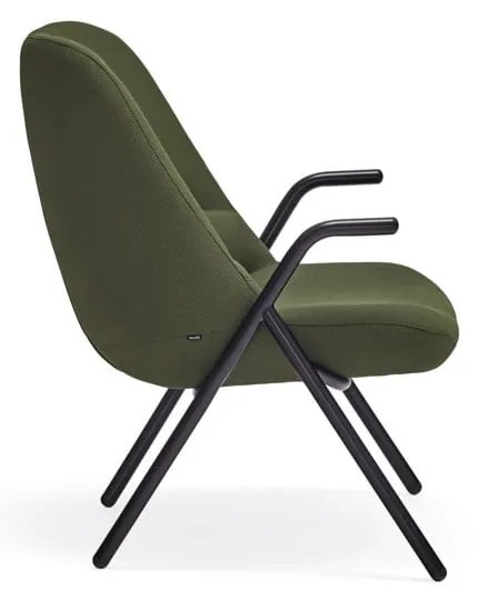 Fotoliu Teulat Dins, înălțime 90 cm, verde