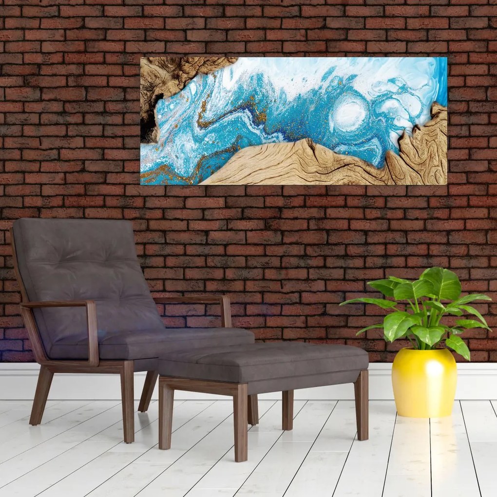 Tablou - Lemn (120x50 cm)