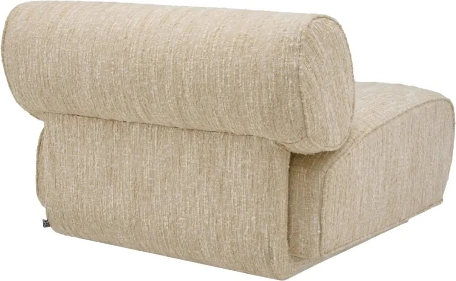 Fotoliu elegant design LUX Urbano, Boucle sonata cream