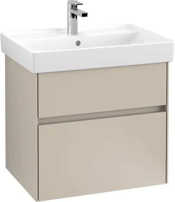 Villeroy &amp; Boch Collaro dulap 60.4x44.4x54.6 cm sub chiuveta pe perete gri C00900VK