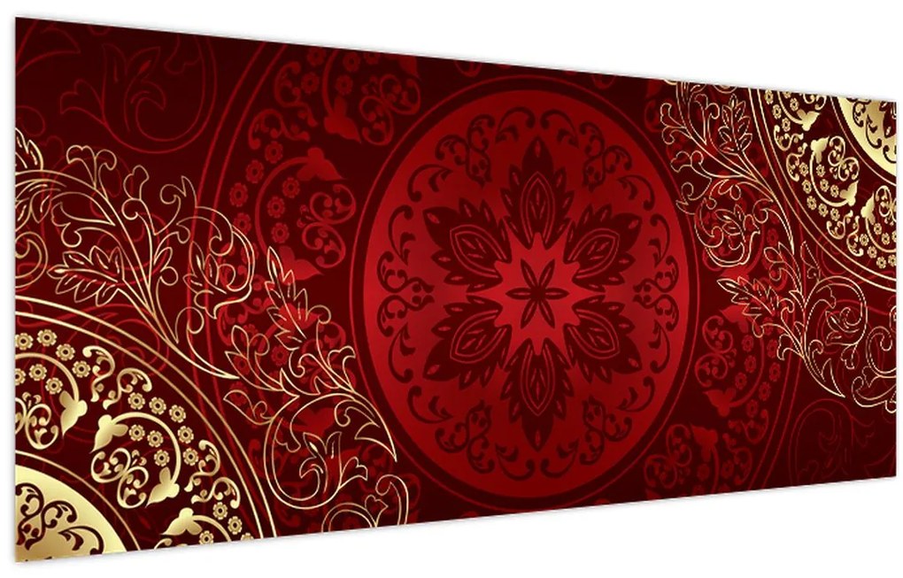 Tablou - Mandale aurii (120x50 cm)