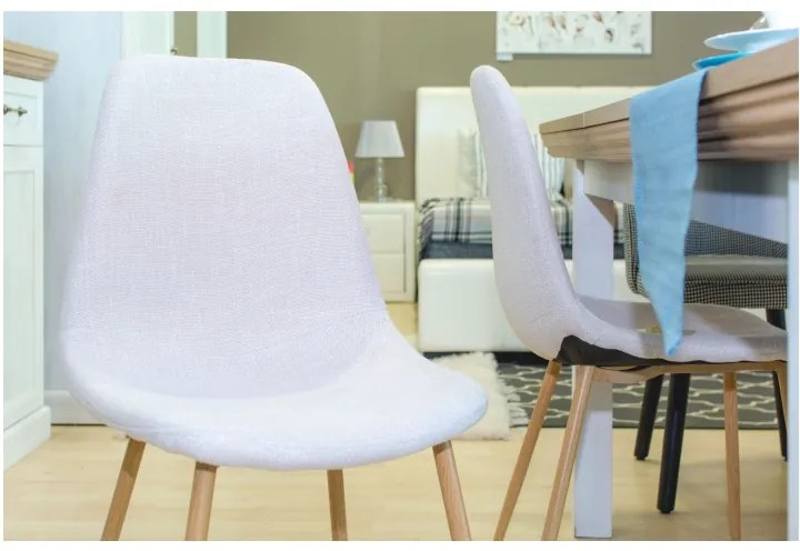 Scaun Culoare Gri Deschis / Fag, LEGA