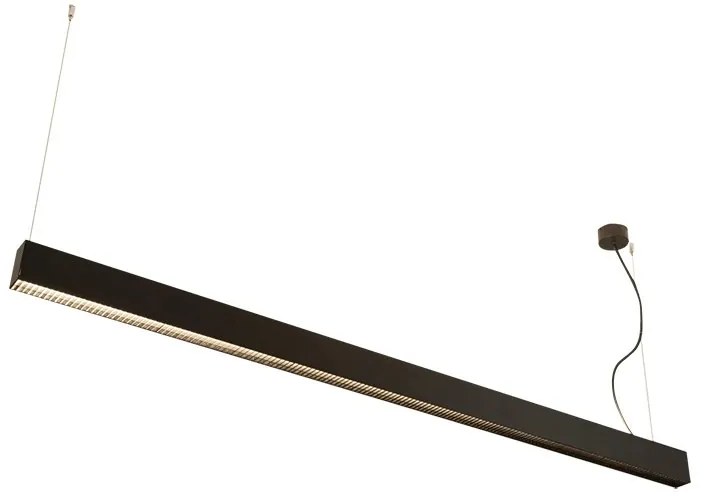 Lustra LED suspendata design liniar Wiley 54+40W