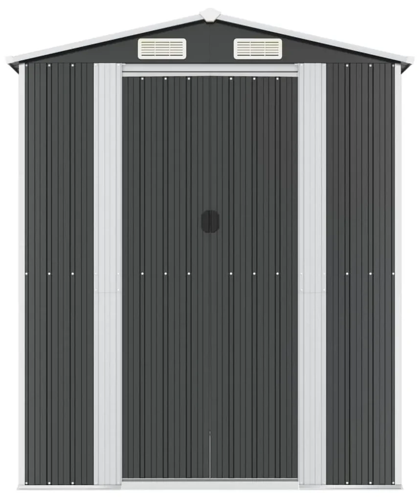 Sopron de gradina, antracit, 192x855x223 cm, otel galvanizat 192 x