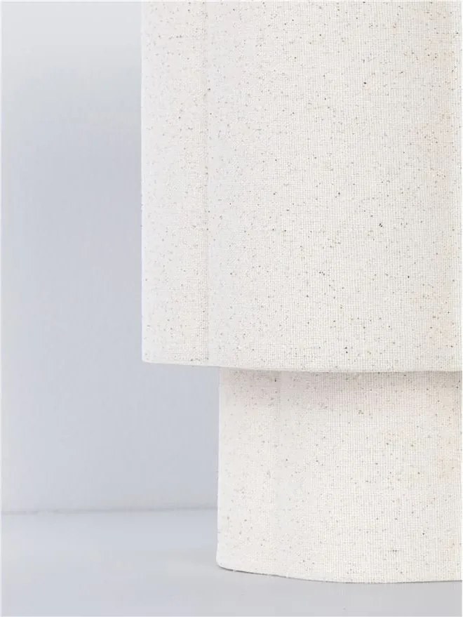 Veioza, Lampa de masa cu abajur bej BLOOSY