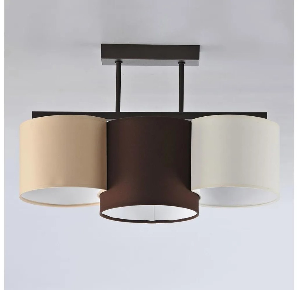 Lustră aplicată DUSK 3xE27/60W/230V