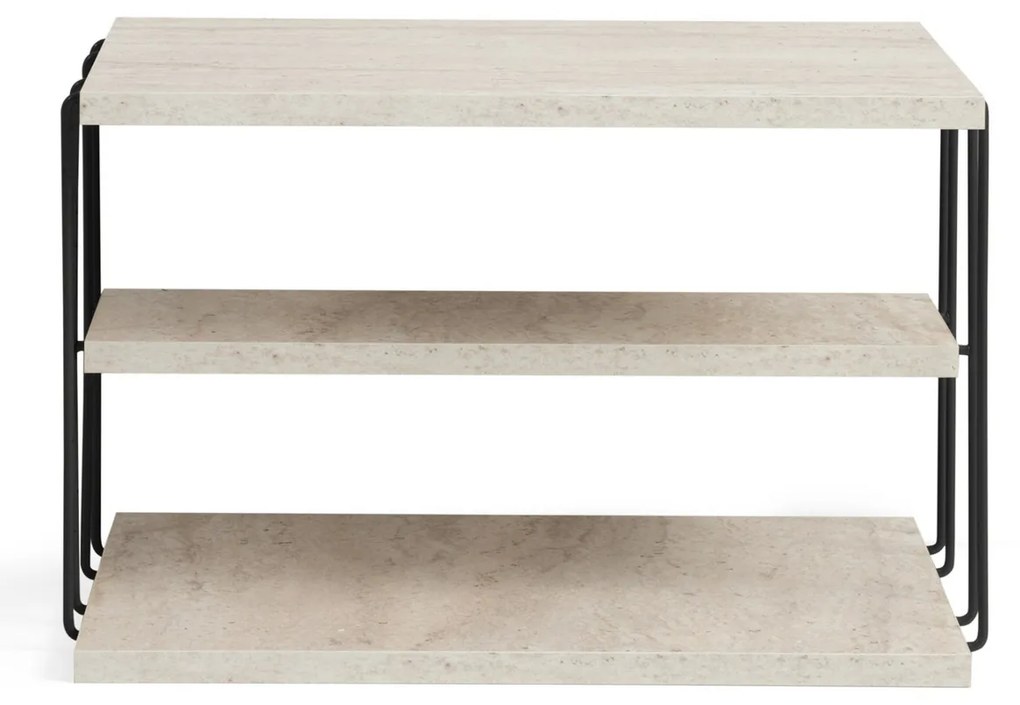 Masă de cafea Lifon Black Travertine