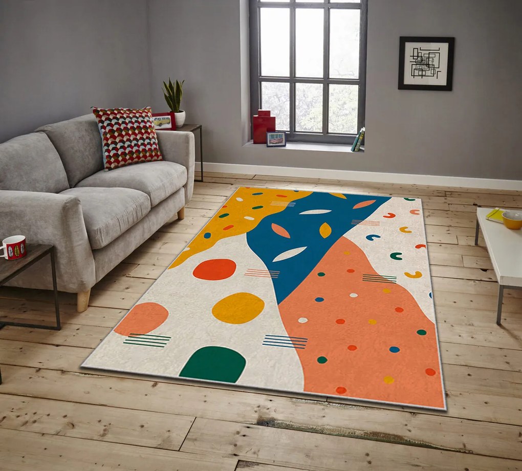 Covor, Asr Crpt-33, 100x140 cm, Multicolor