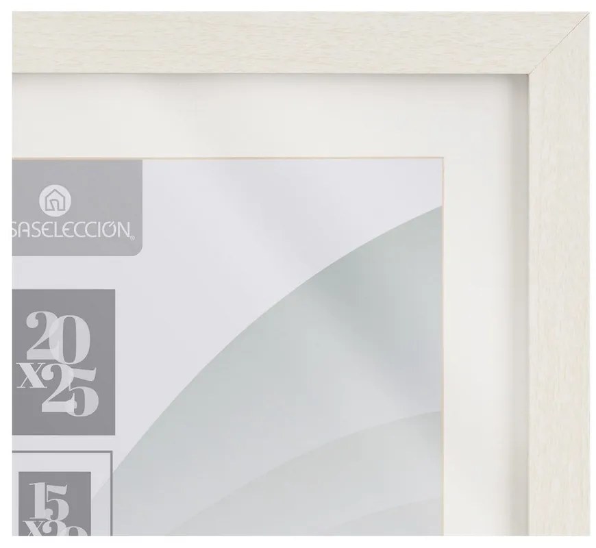 Ramă foto albă cu picior de susținere, de agățat 22,5x28 cm Sencillo – Casa Selección