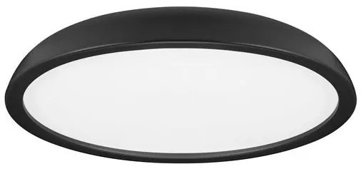 Lustra LED aplicata stil modern FELICIA negru 60cm