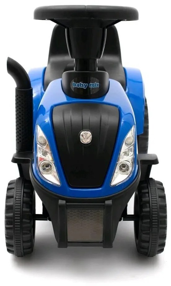 Tractor pentru copii Baby Mix cu remorcă și unelte New Holland, galben