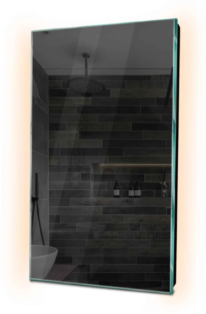 Oglinda LED verticala cu lumina LED neutra Gama Ambient Model 2 fara b