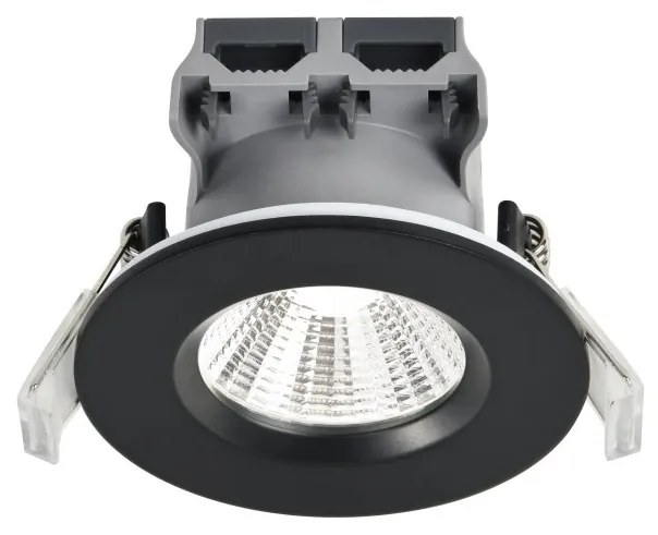 Set de 3 spoturi incastrabile baie LED dimabil Fremont 3-Kit IP65 4000K negru