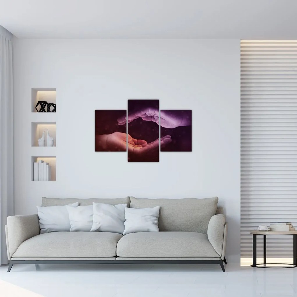 Tablou cu mâini (90x60 cm)