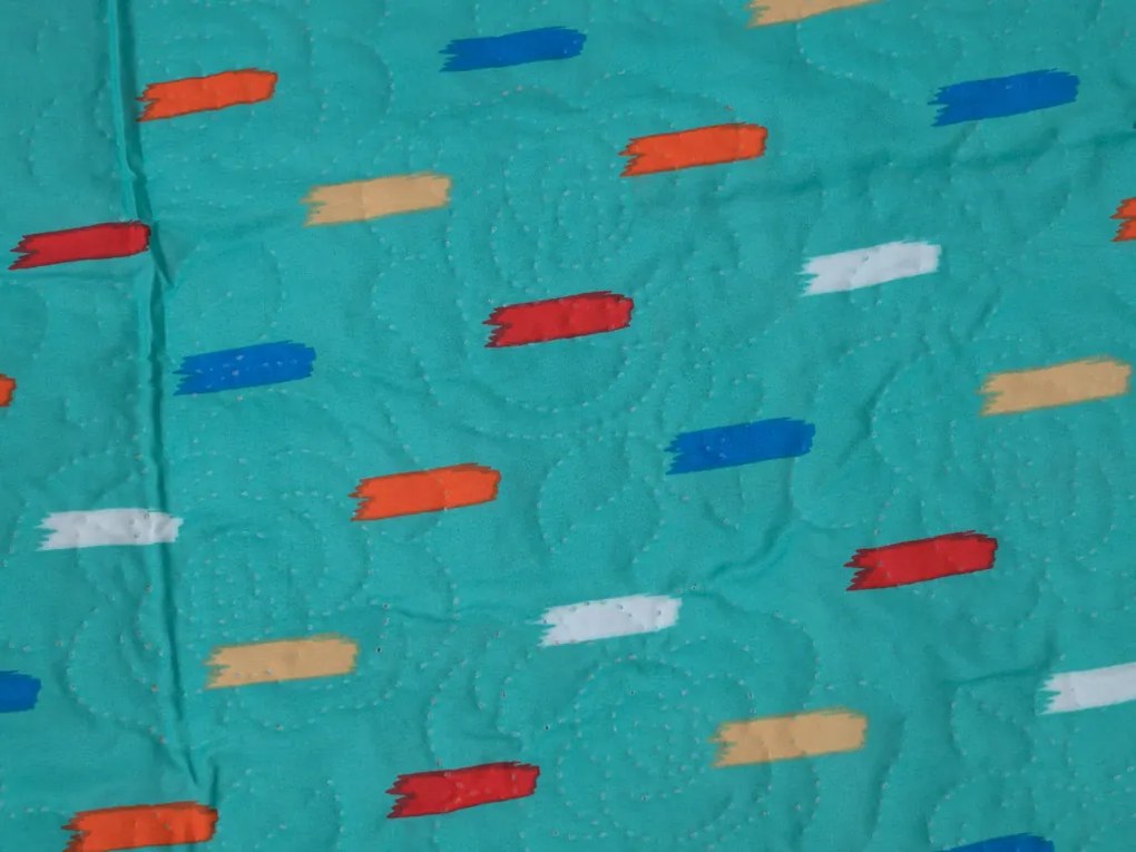 Cuvertura de pat LUNIRA, turcoaz Dimensiune: 170 x 210 cm