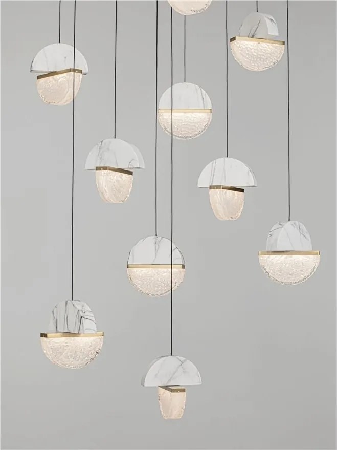 Lustra LED decorativa casa scarii 2700K DORIN